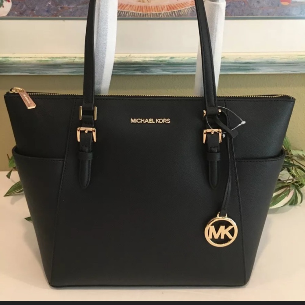 Michael Kors Charlotte Large Top Zip Tote